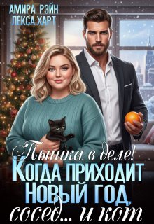 Пышка в деле! Когда приходит Новый год, сосед… и кот — Амира Рэйн
